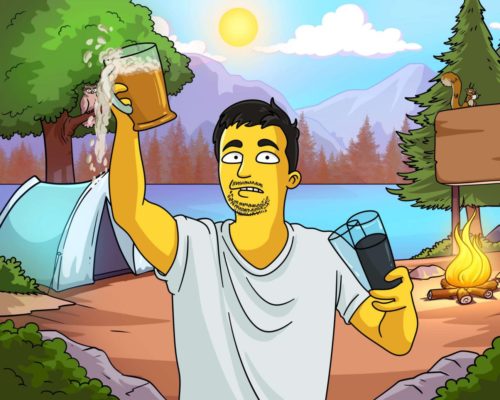 Custom Simpsons Portrait photo review