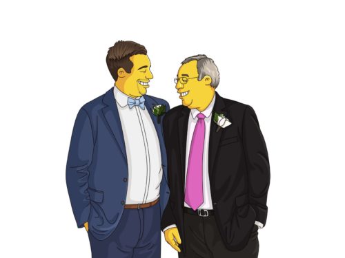 Custom Simpsons Portrait photo review