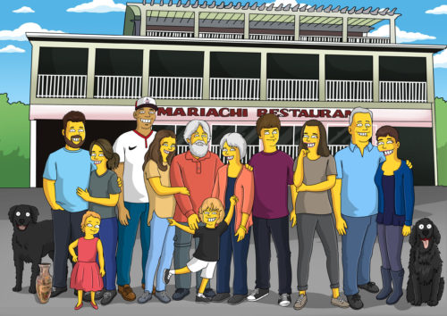 Custom Simpsons Portrait photo review