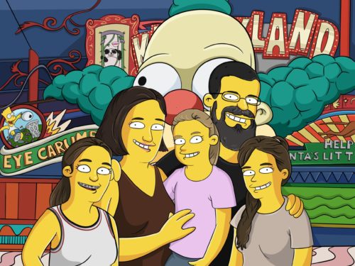 Custom Simpsons Portrait photo review