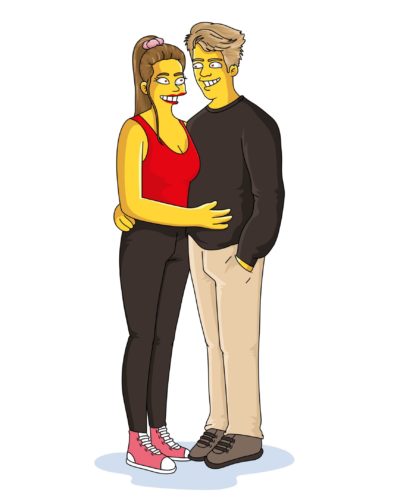 Custom Simpsons Portrait photo review