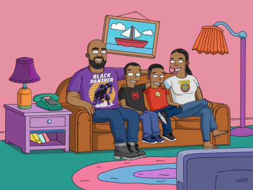 Custom Simpsons Portrait photo review