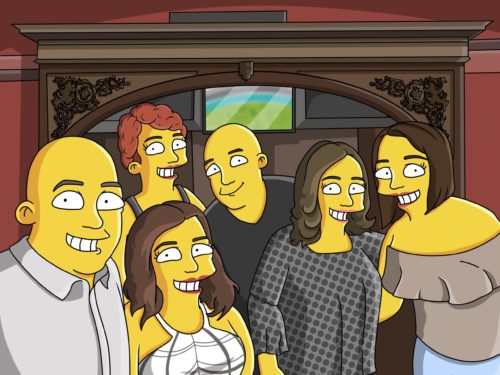 Custom Simpsons Portrait photo review