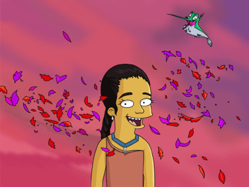 Custom Simpsons Portrait photo review