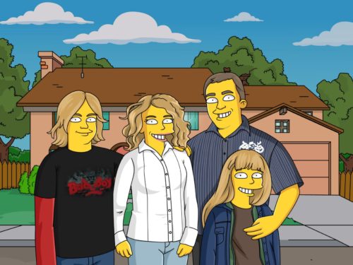 Custom Simpsons Portrait photo review