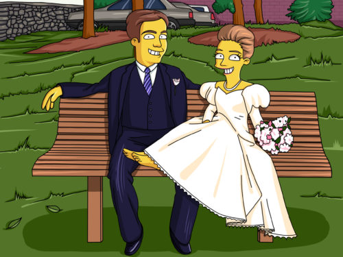 Custom Simpsons Portrait photo review
