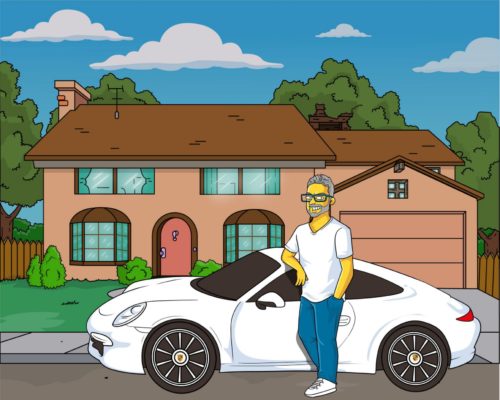 Custom Simpsons Portrait photo review