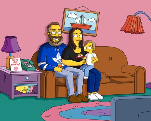 Custom Simpsons Portrait photo review