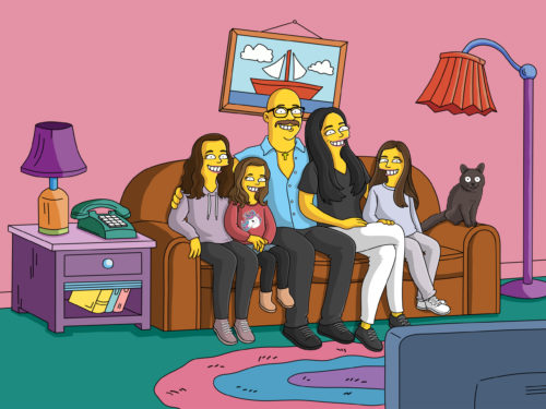 Custom Simpsons Portrait photo review