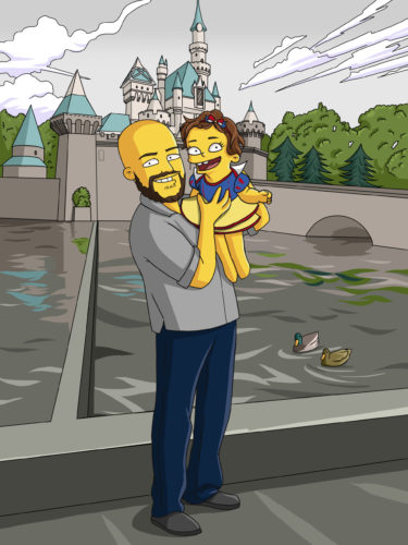 Custom Simpsons Portrait photo review