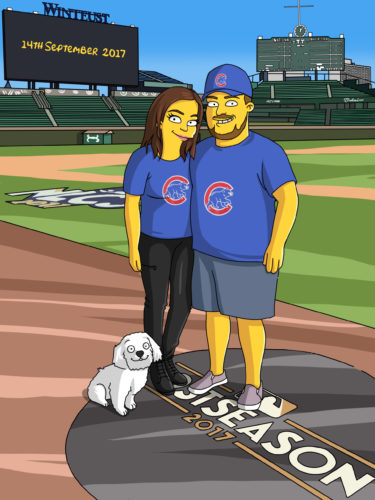 Custom Simpsons Portrait photo review