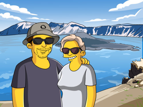 Custom Simpsons Portrait photo review