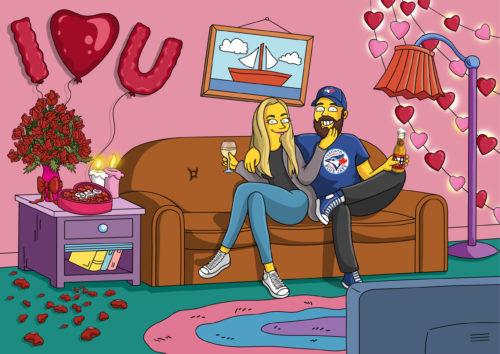 Custom Simpsons Portrait photo review