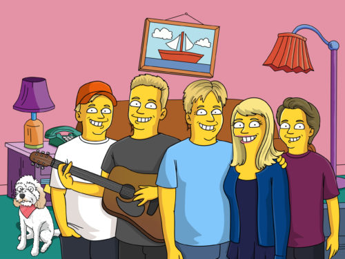 Custom Simpsons Portrait photo review
