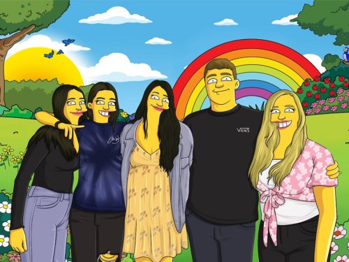 Custom Simpsons Portrait photo review