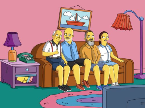 Custom Simpsons Portrait photo review
