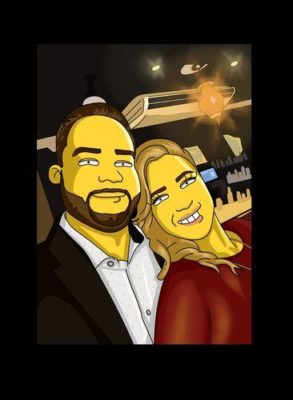 Custom Simpsons Portrait photo review