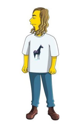 Custom Simpsons Portrait photo review