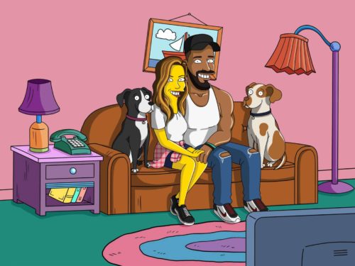 Custom Simpsons Portrait photo review