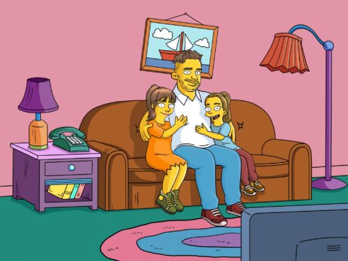 Custom Simpsons Portrait photo review