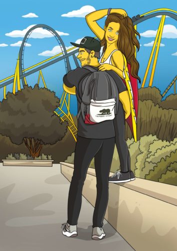 Custom Simpsons Portrait photo review