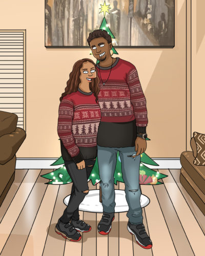 Custom Simpsons Portrait photo review