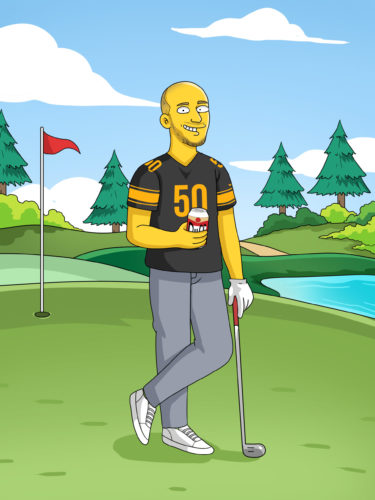 Custom Simpsons Portrait photo review