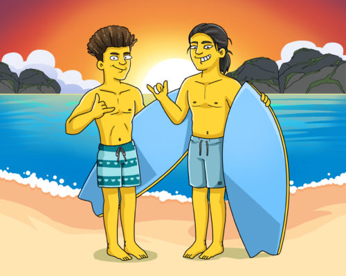 Custom Simpsons Portrait photo review