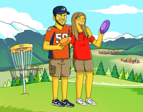 Custom Simpsons Portrait photo review