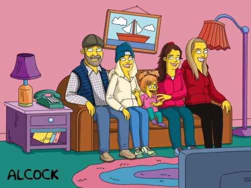 Custom Simpsons Portrait photo review
