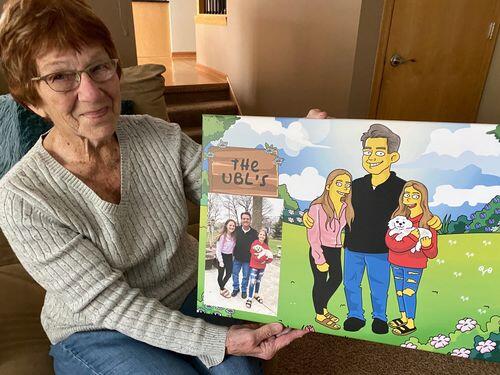 Custom Simpsons Portrait photo review