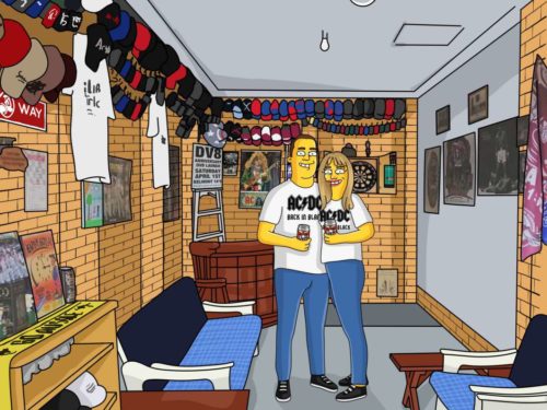 Custom Simpsons Portrait photo review