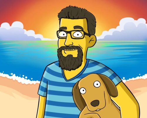 Custom Simpsons Portrait photo review