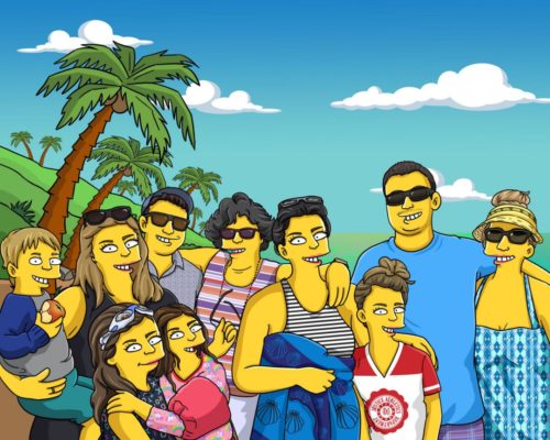 Custom Simpsons Portrait photo review