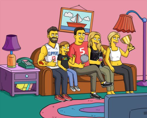 Custom Simpsons Portrait photo review