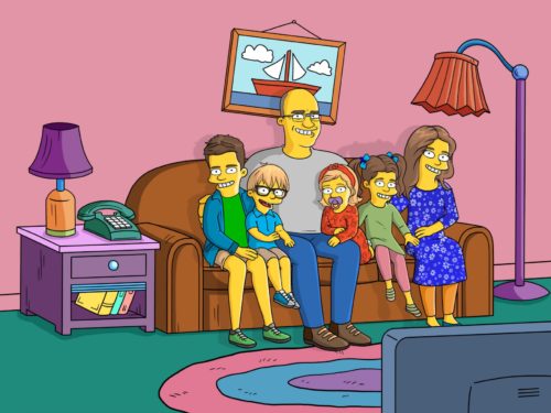 Custom Simpsons Portrait photo review