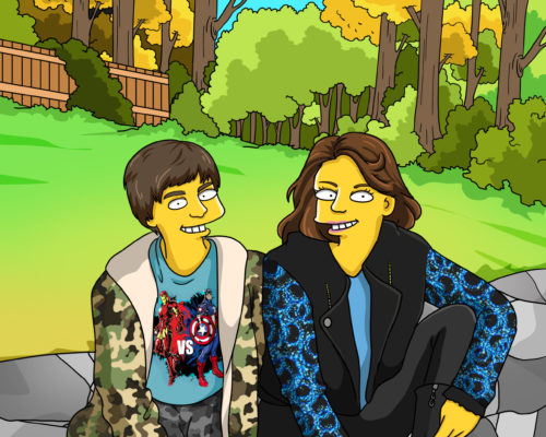 Custom Simpsons Portrait photo review