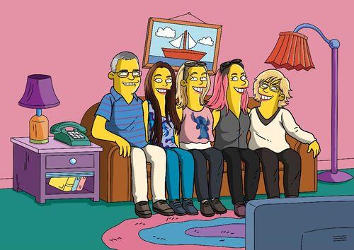 Custom Simpsons Portrait photo review