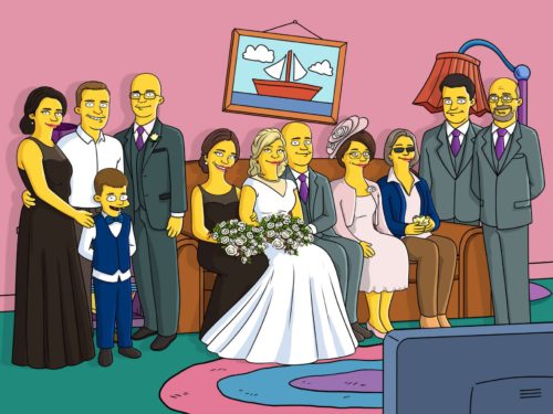 Custom Simpsons Portrait photo review