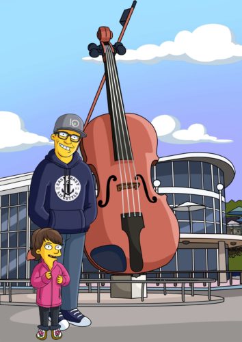 Custom Simpsons Portrait photo review