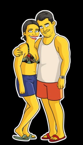Custom Simpsons Portrait photo review