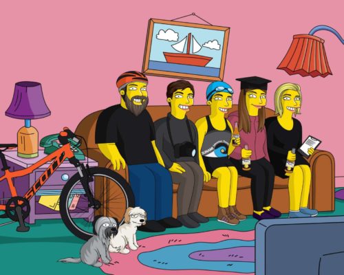 Custom Simpsons Portrait photo review