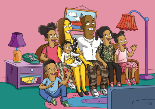 Custom Simpsons Portrait photo review