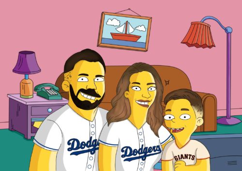 Custom Simpsons Portrait photo review