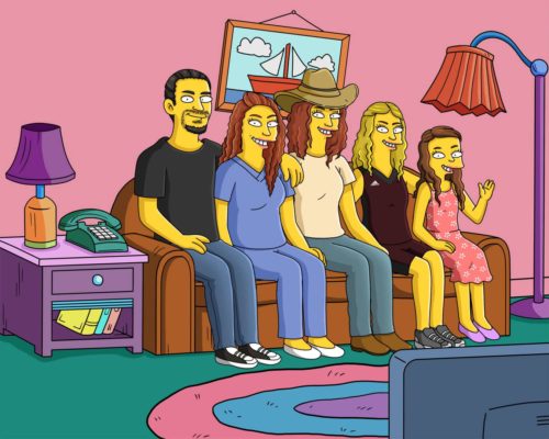 Custom Simpsons Portrait photo review