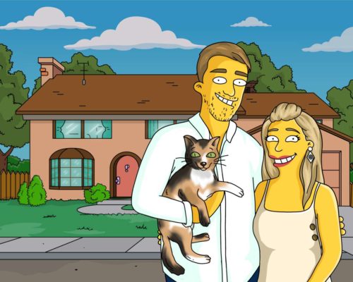 Custom Simpsons Portrait photo review