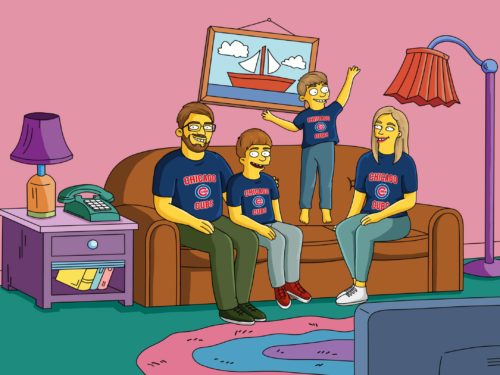 Custom Simpsons Portrait photo review