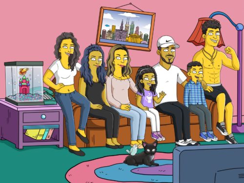 Custom Simpsons Portrait photo review