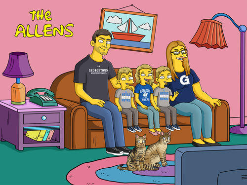 Custom Simpsons Portrait photo review