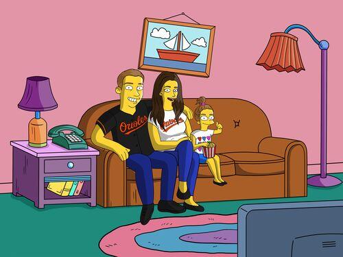 Custom Simpsons Portrait photo review